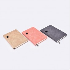 Personalized hard cover notebooks with card pocket in front cover
